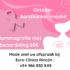 In oktober borstkanker-maand: mammografie met beoordeling 69€